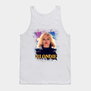 Blondie paint splash Tank Top